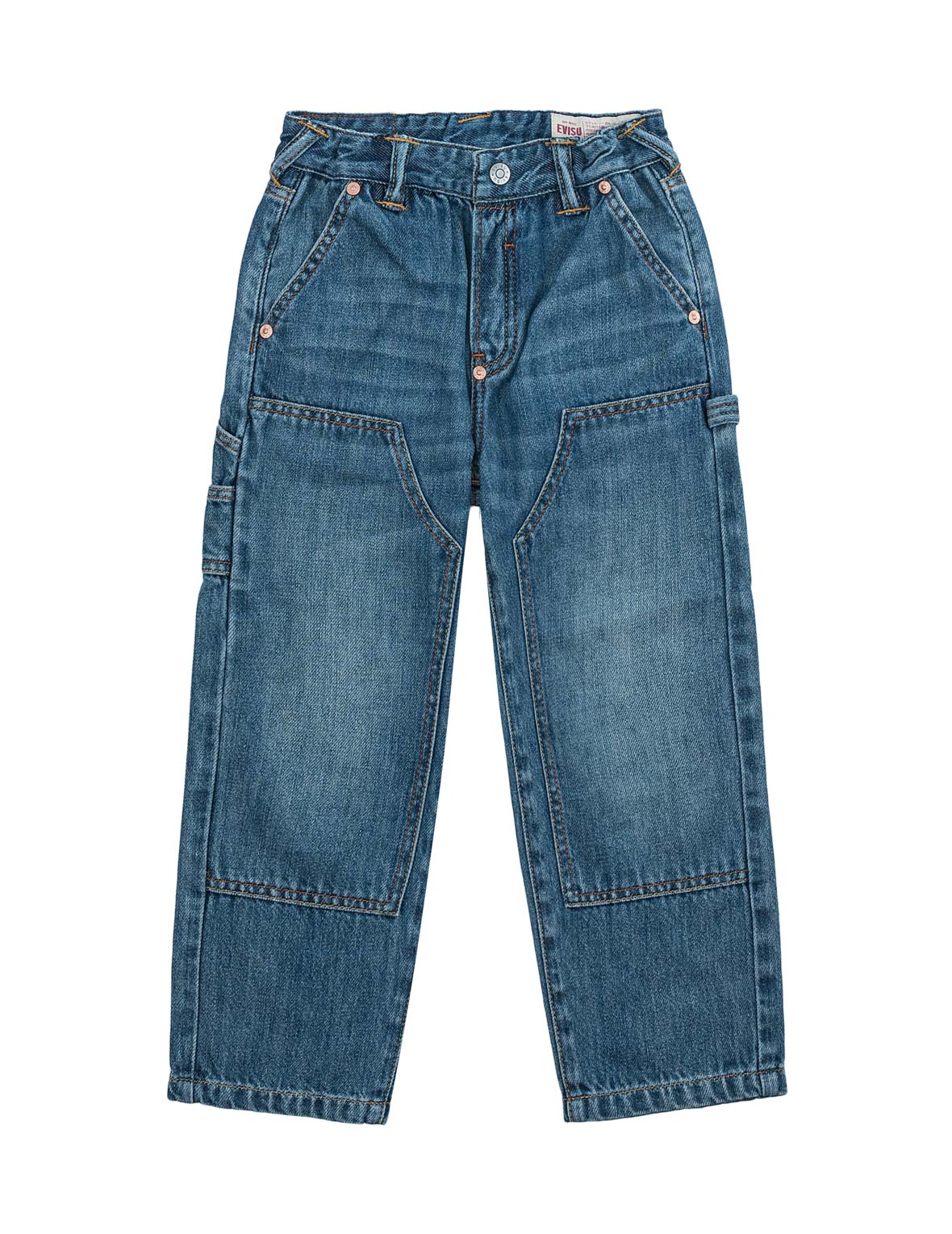 Seagull Double-Knee Regular Fit Jeans
