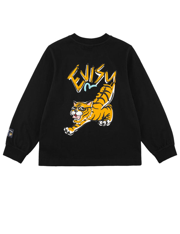 EVISU 虎頭長袖 T 恤
