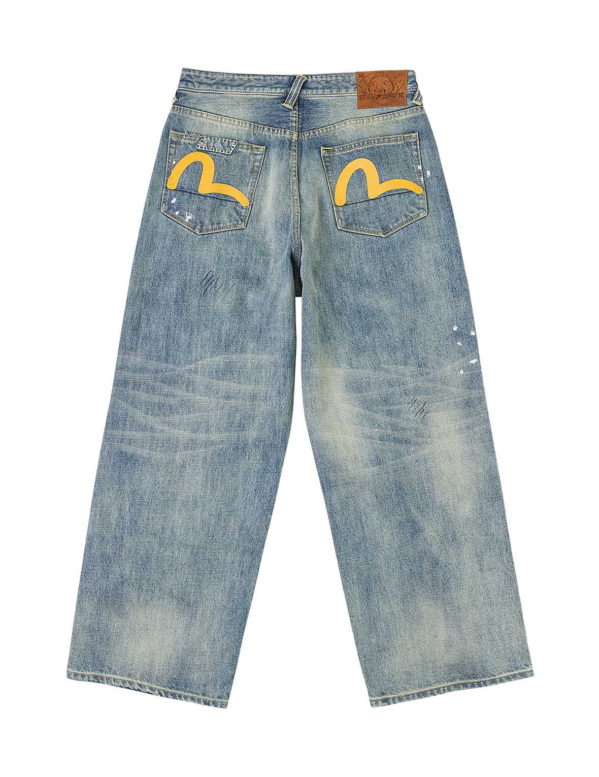 5-Pocket Distressed Jeans