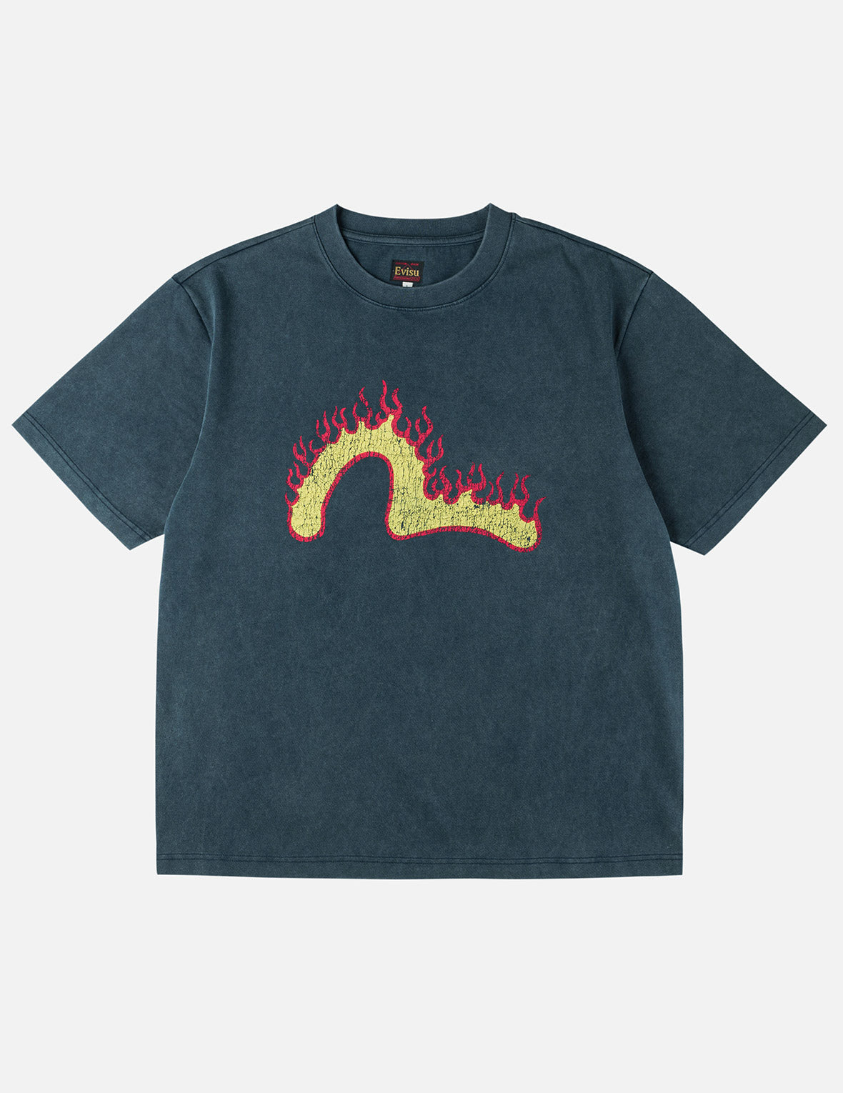 EVISU 火焰海鷗 T恤