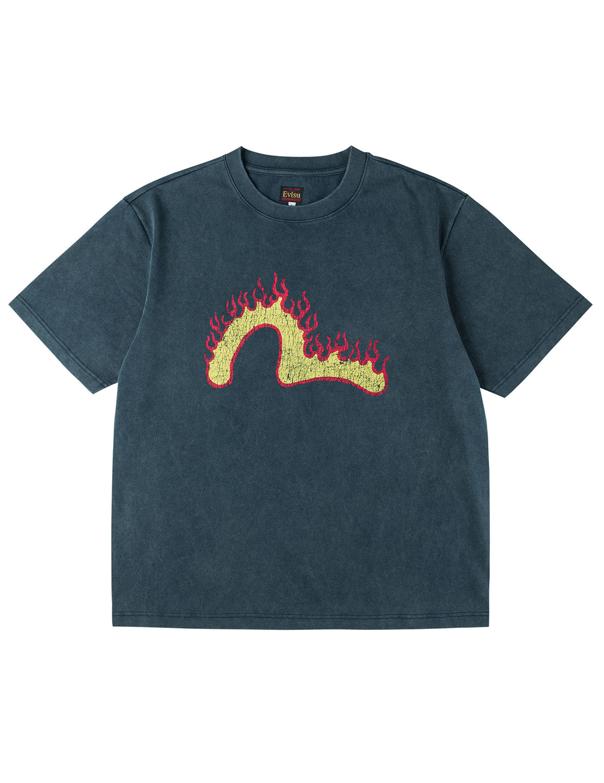 EVISU 火焰海鷗 T恤