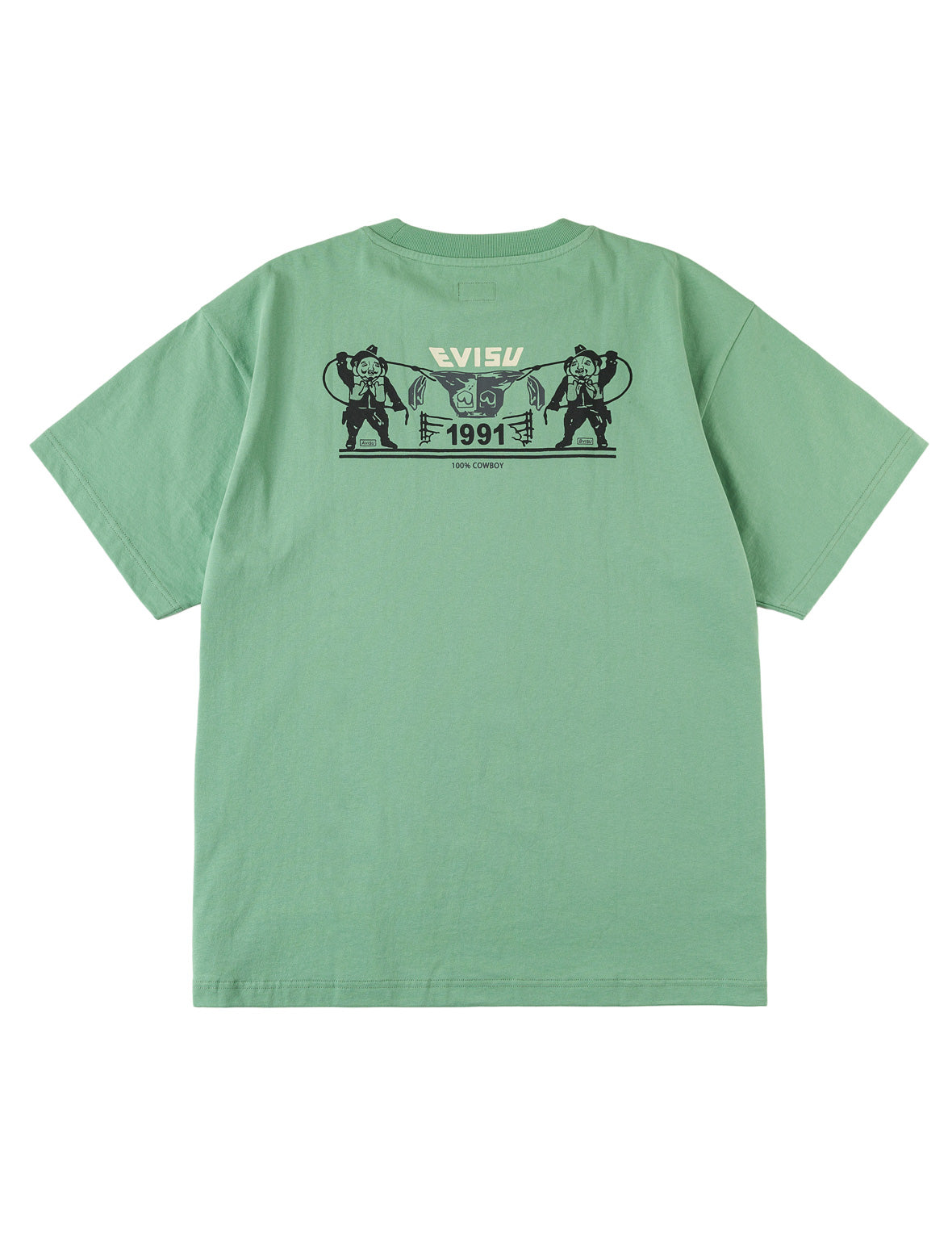 佛頭牛仔對戰圖案T恤