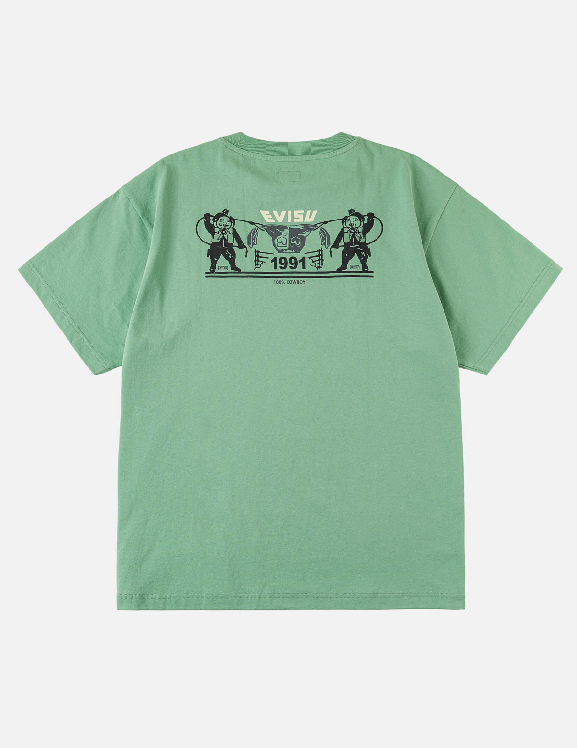 佛頭牛仔對戰圖案T恤