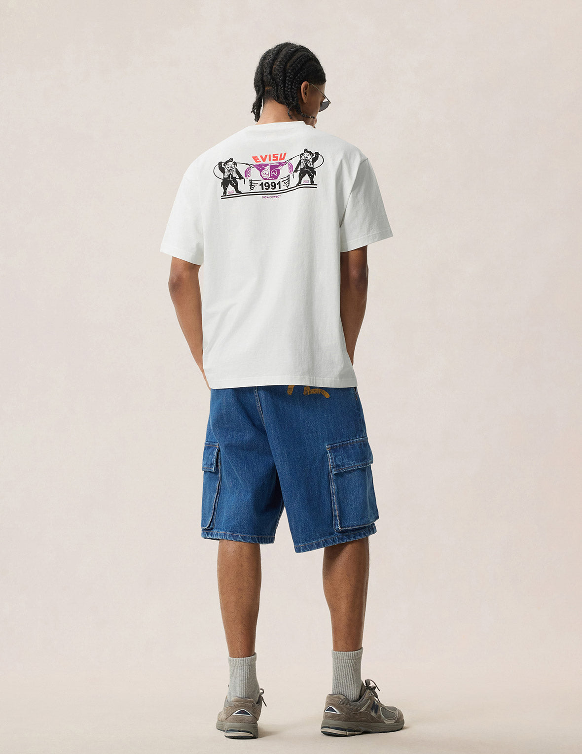 佛頭牛仔對戰圖案T恤