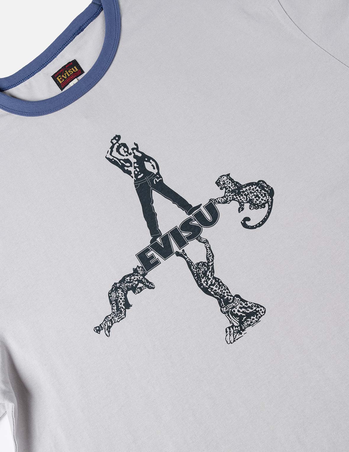 Miner and Leopard Ringer T-shirt