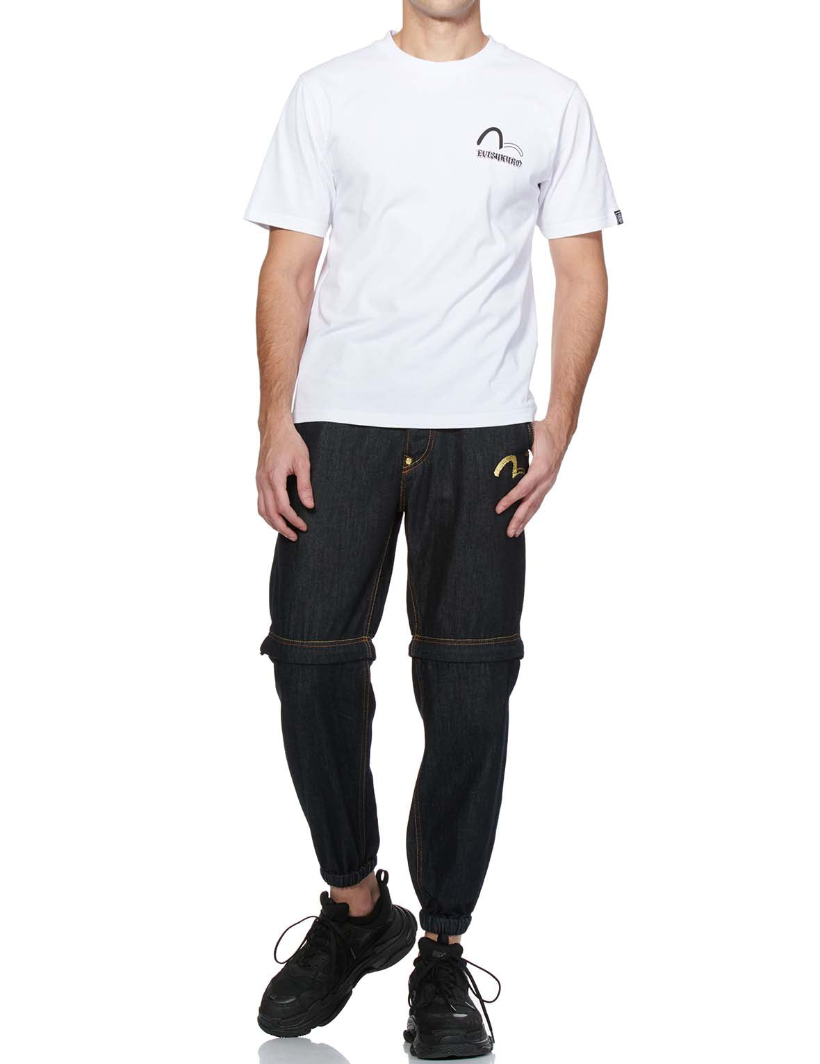 Jogger Jeans with Detachable Cuff