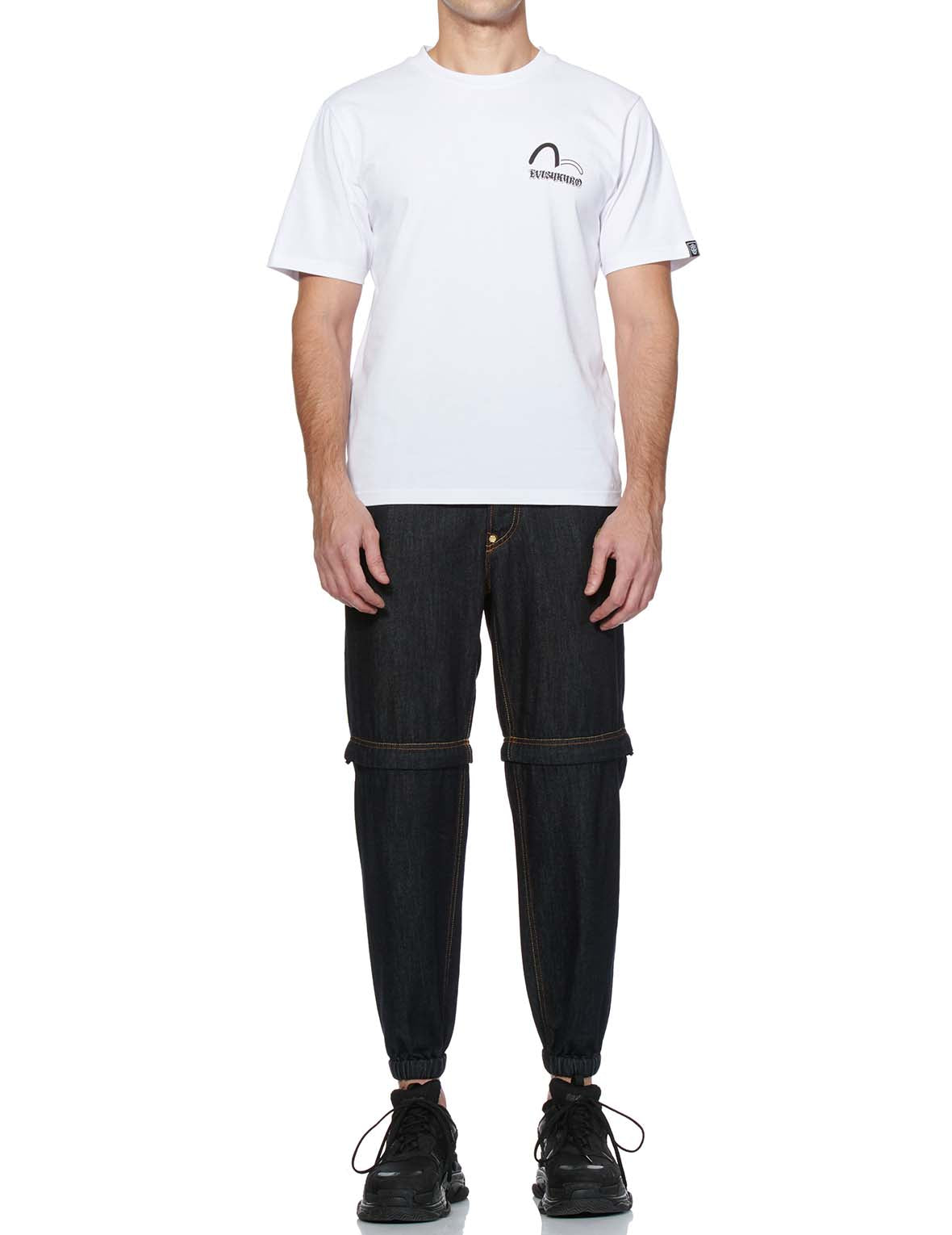 Jogger Jeans with Detachable Cuff