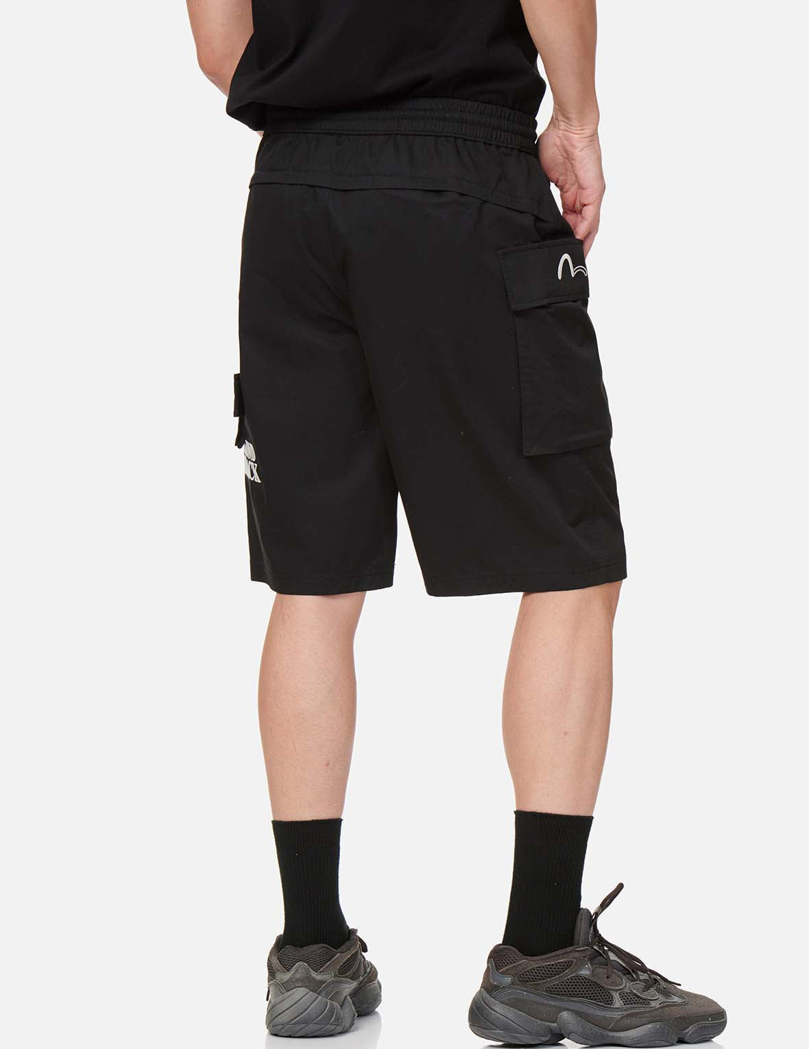 Curved Panel Cargo Shorts