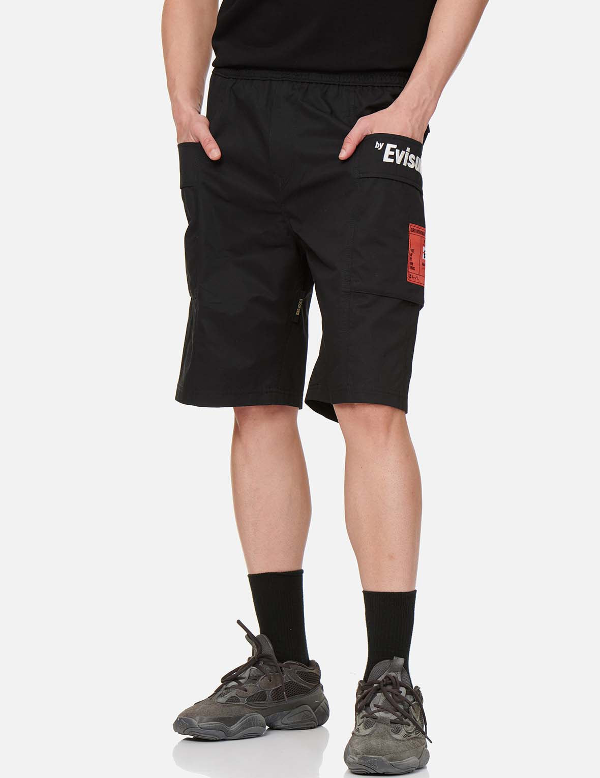 Curved Panel Cargo Shorts
