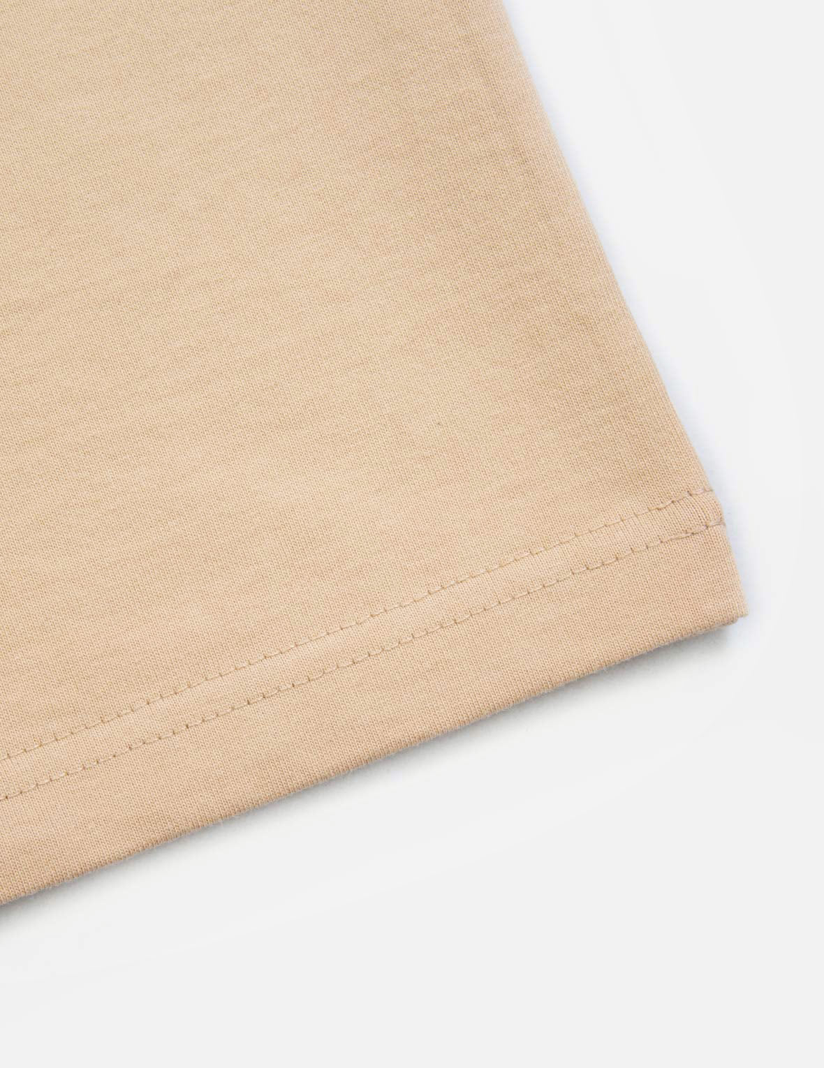 Brushed Seagull and Kamon Print T-shirt