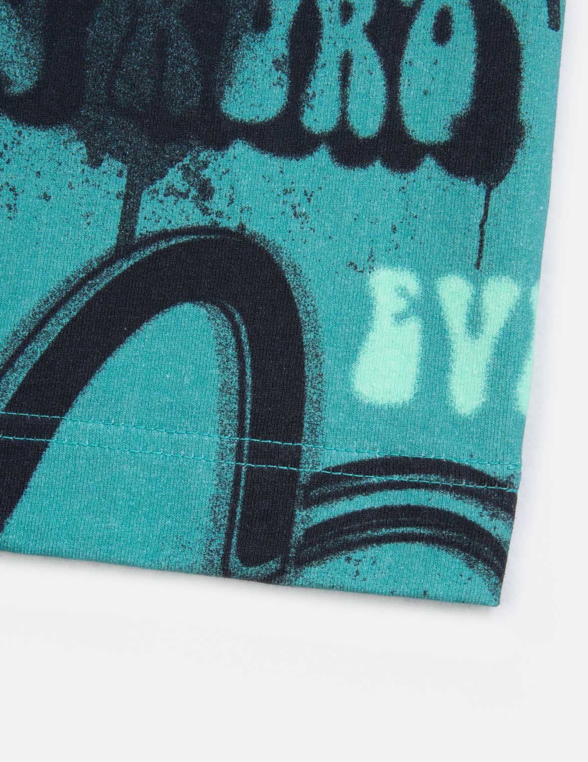 Allover Multi-Logo Print T-shirt