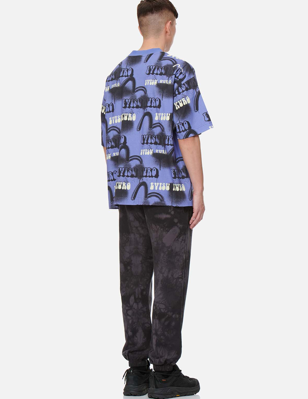 Allover Multi-Logo Print T-shirt