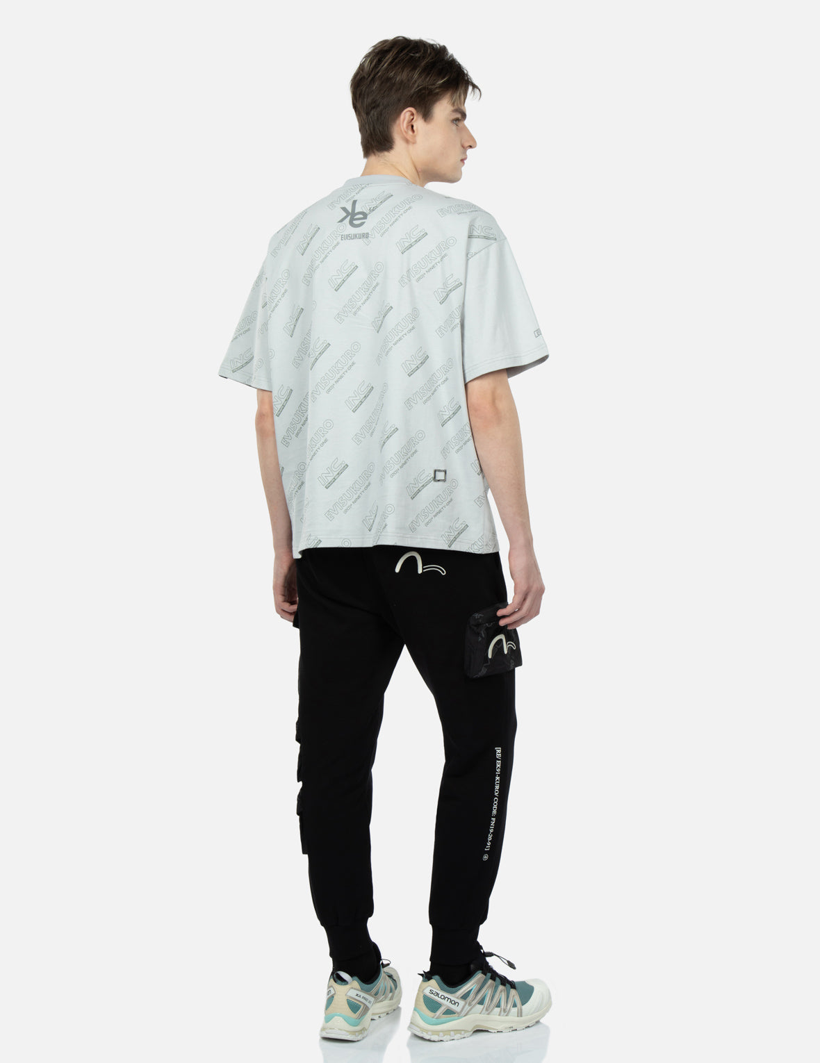 Logo Print 3D Pocket Sweatpant