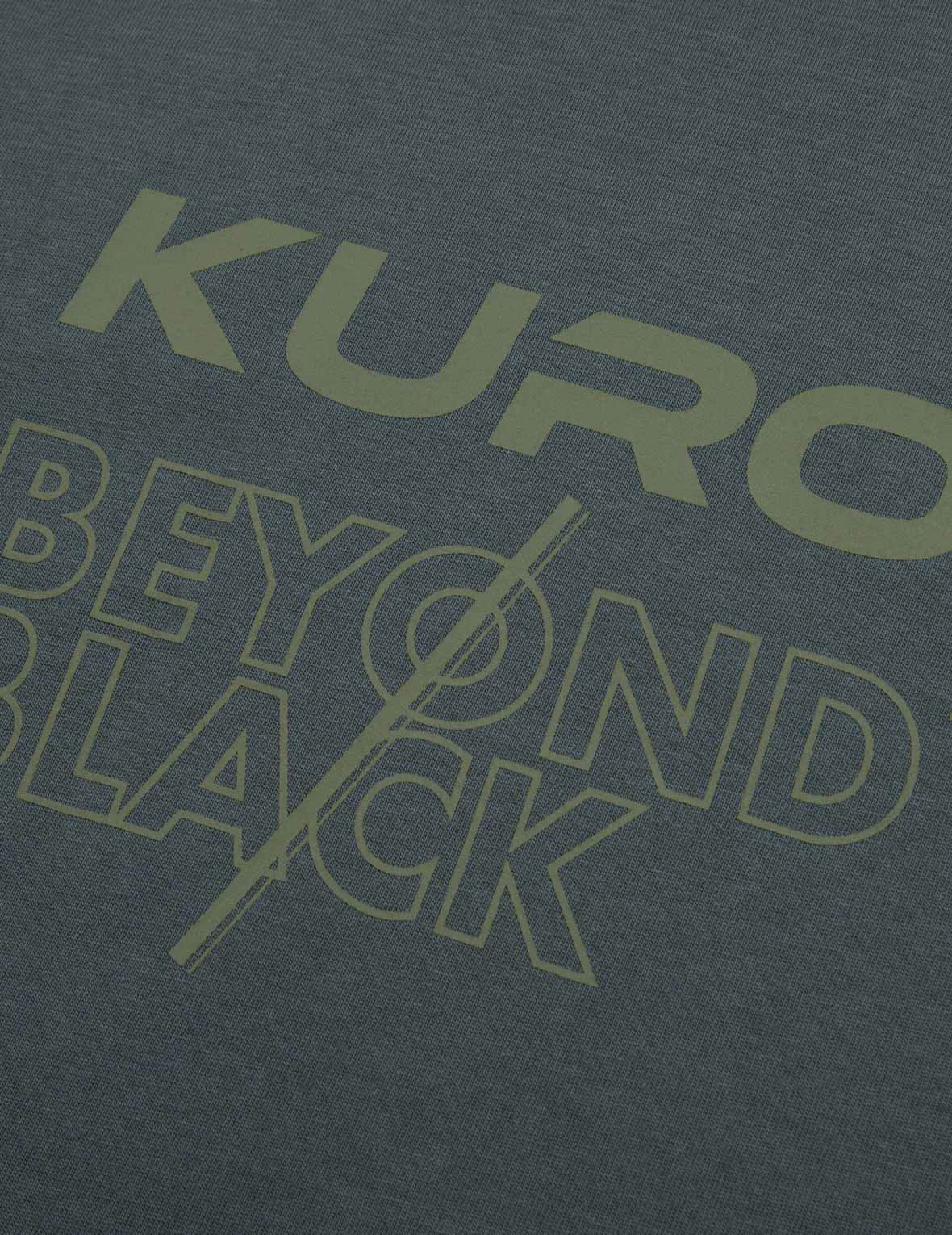 Seagull and Logo Print T-Shirt