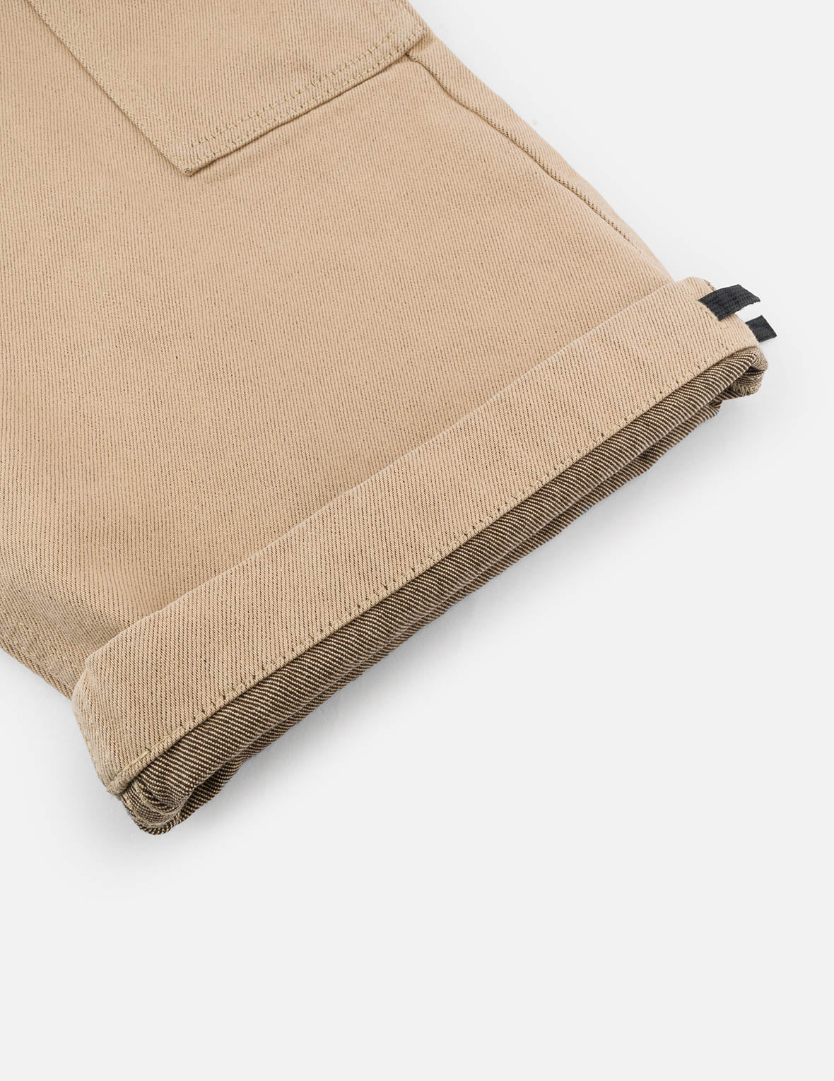 Two Tone Distressed Oversized Cargo Pants