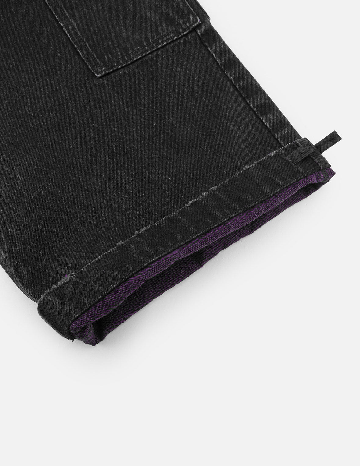 Two Tone Distressed Oversized Cargo Pants