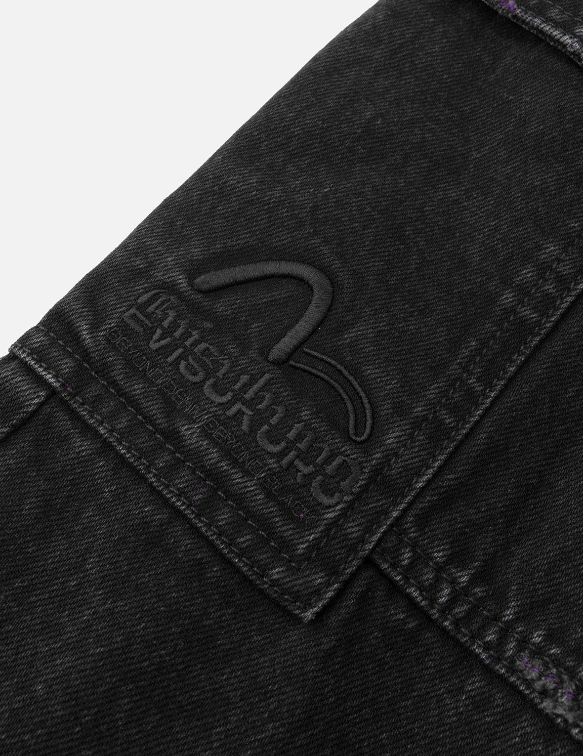 Two Tone Distressed Oversized Cargo Pants