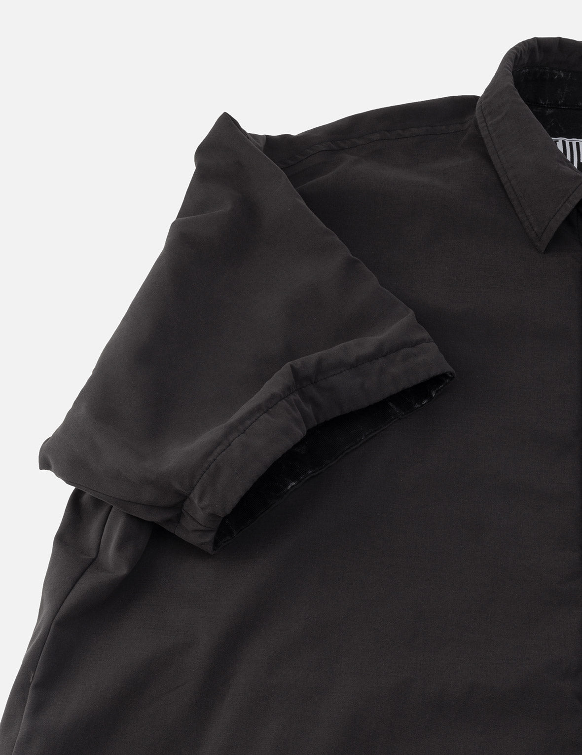 Reversible Washed Logo Embroidery and Embossing Relax Fit Jersey Shirt