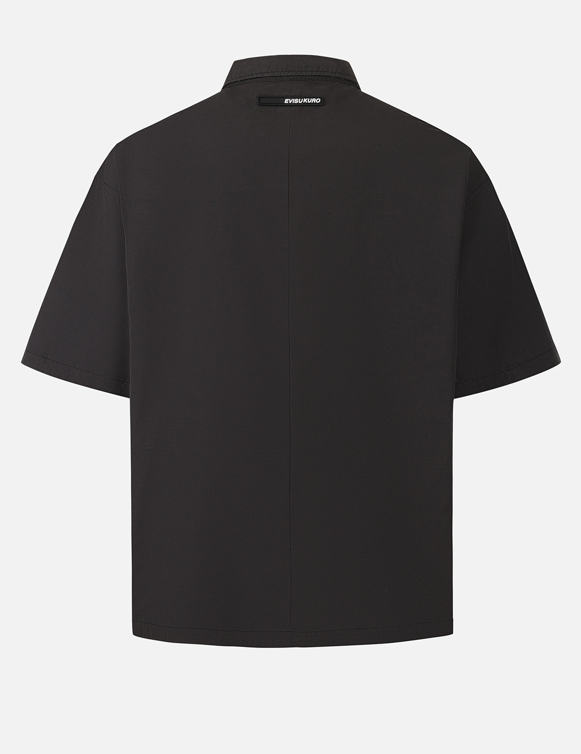 Reversible Washed Logo Embroidery and Embossing Relax Fit Jersey Shirt