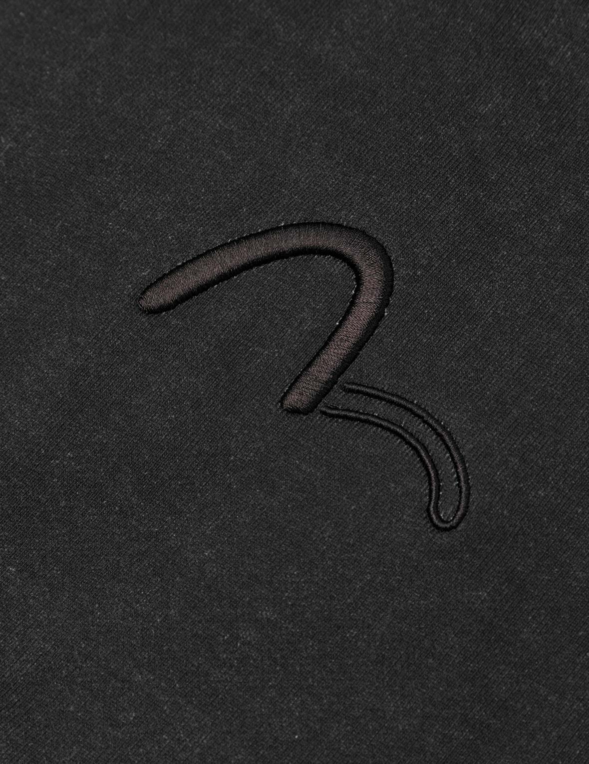 破洞印花超寬版連帽衛衣