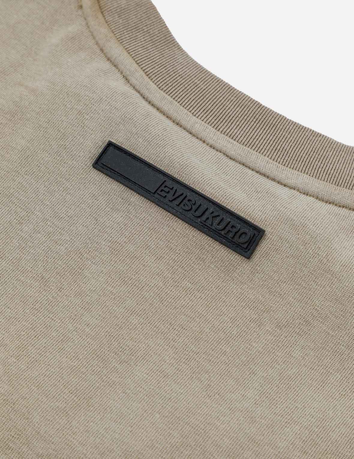 Distressed Wash Relax Fit T-shirt