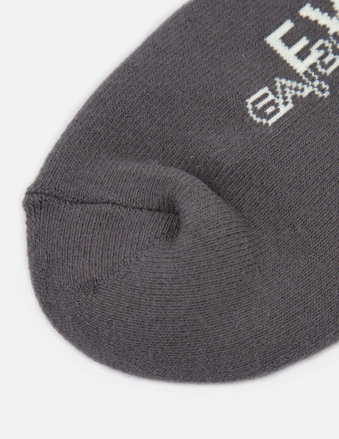 Multi-Language Logo Jacquard Long Socks