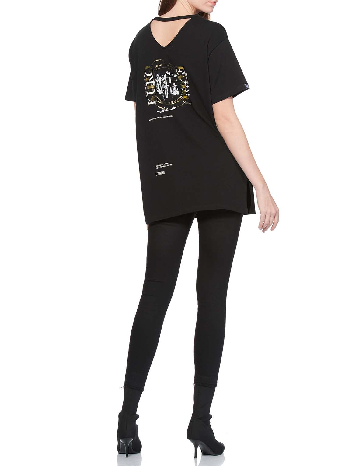 Floral Bosozoku Print 2-way Tunic
