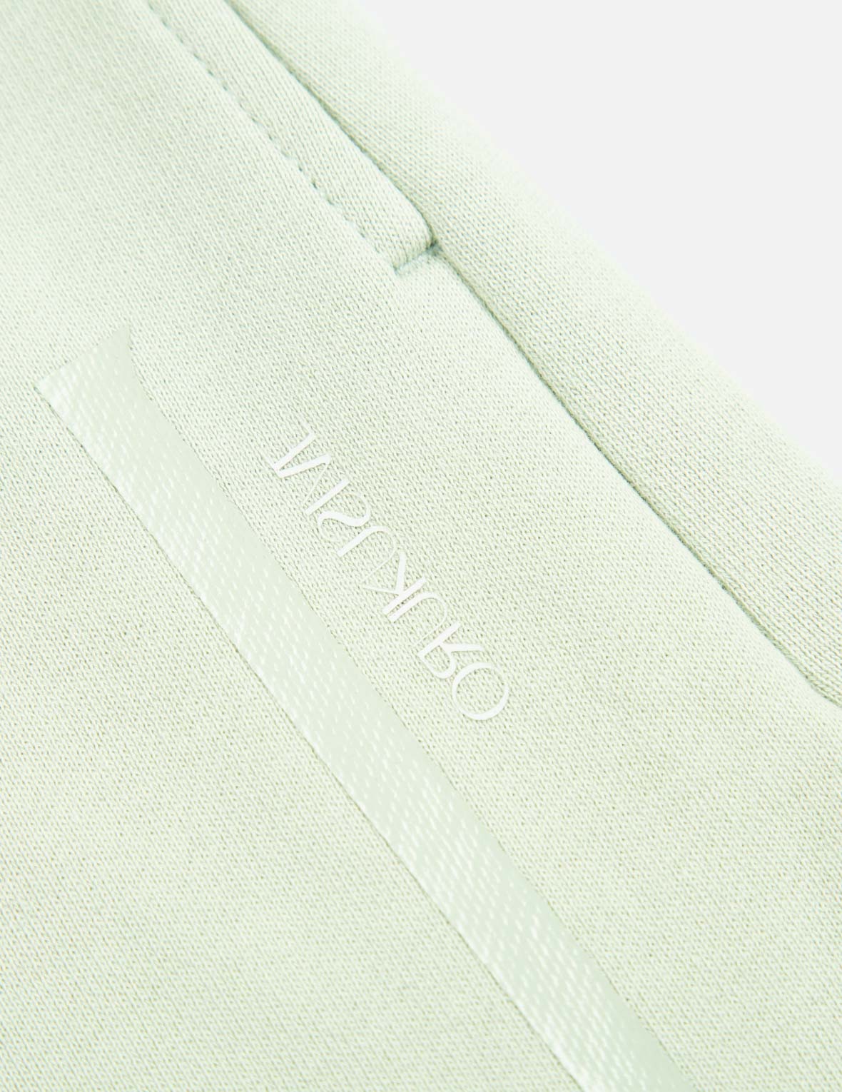 Line Print Sweat Shorts