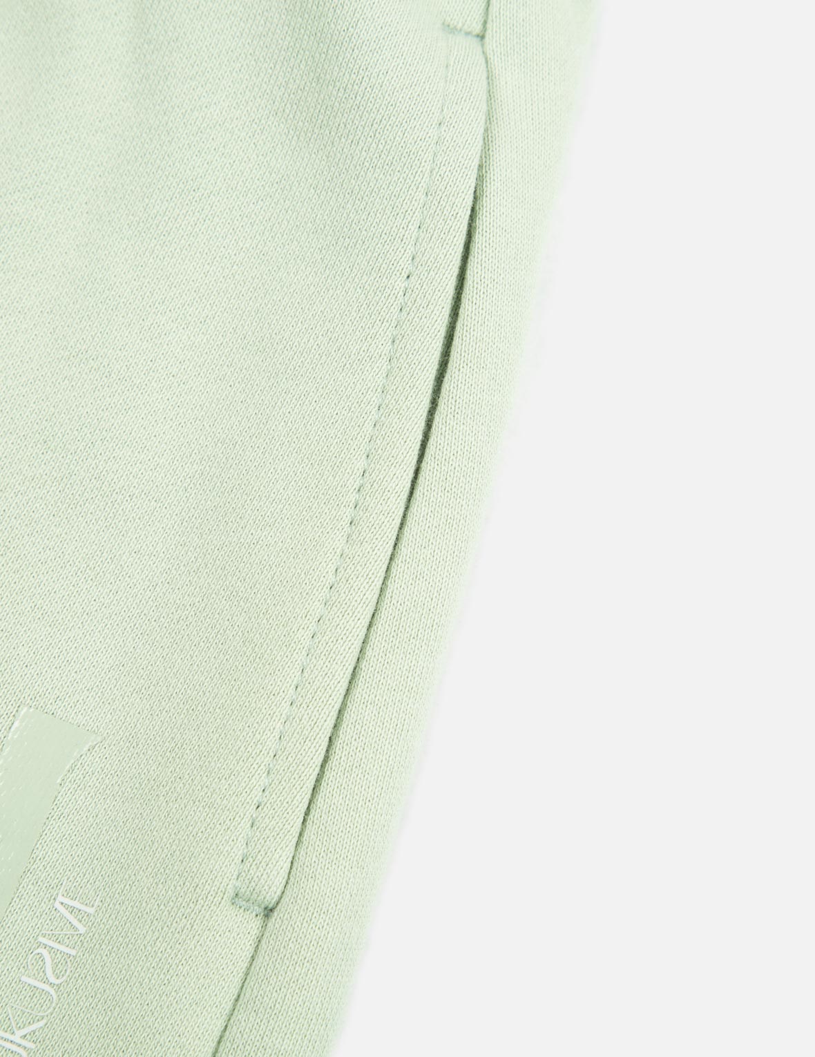 Line Print Sweat Shorts