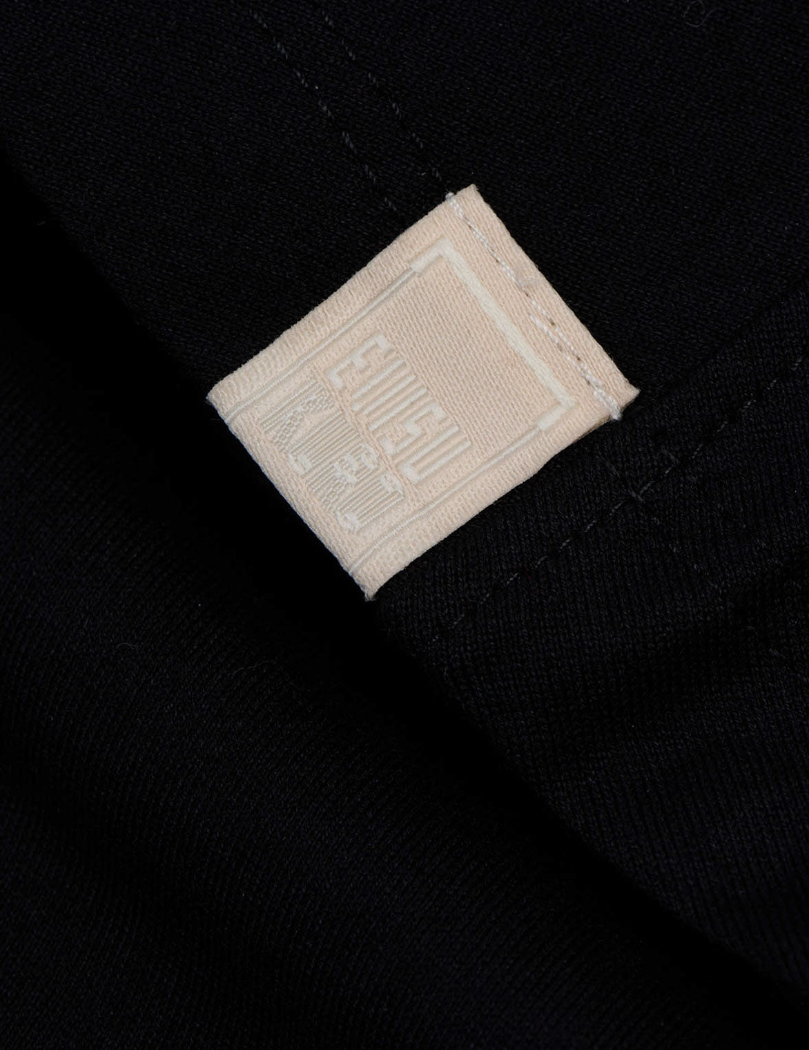Logo Embroidery Cut-out Shoulder T-shirt