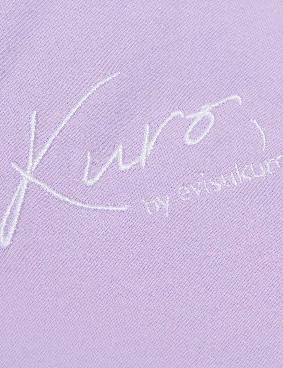 Logo Embroidery Cut-out Shoulder T-shirt