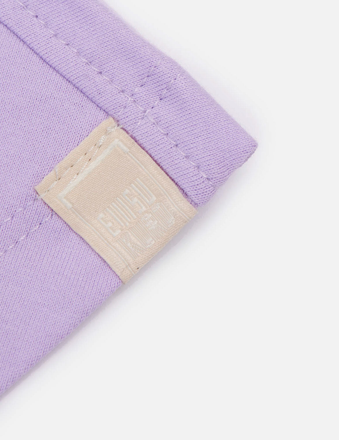 Logo Embroidery Cut-out Shoulder T-shirt
