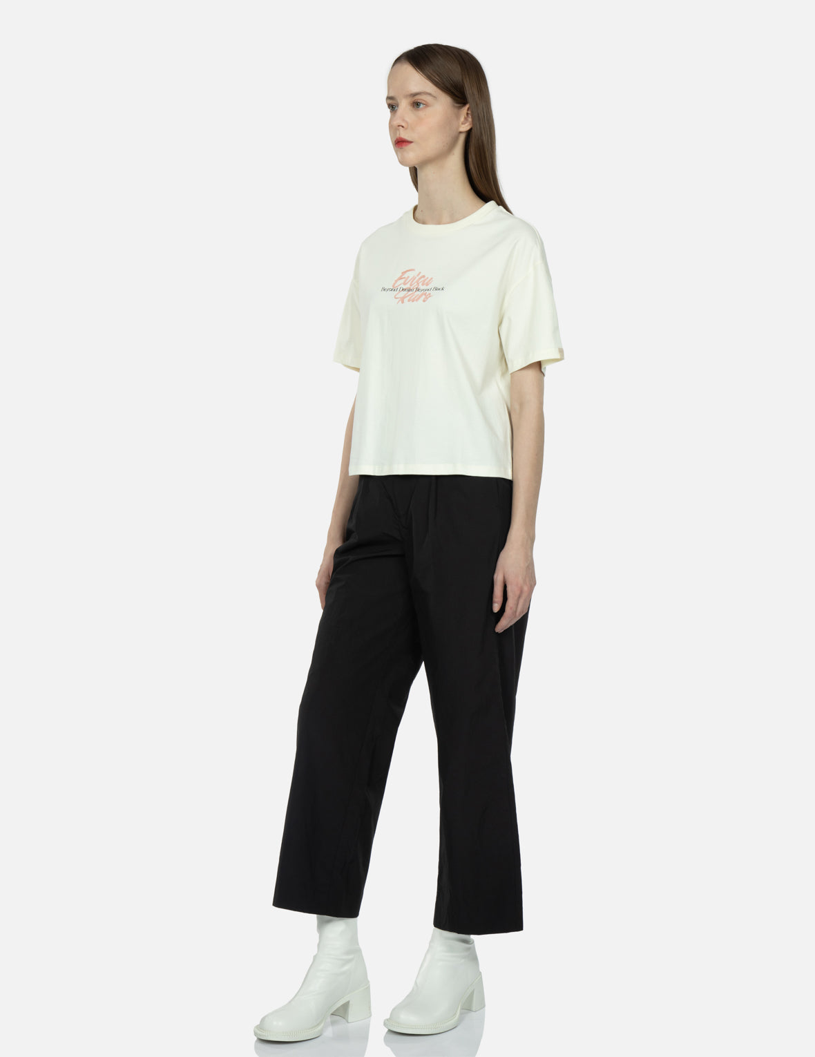 Logo and Kamon Print T-shirt