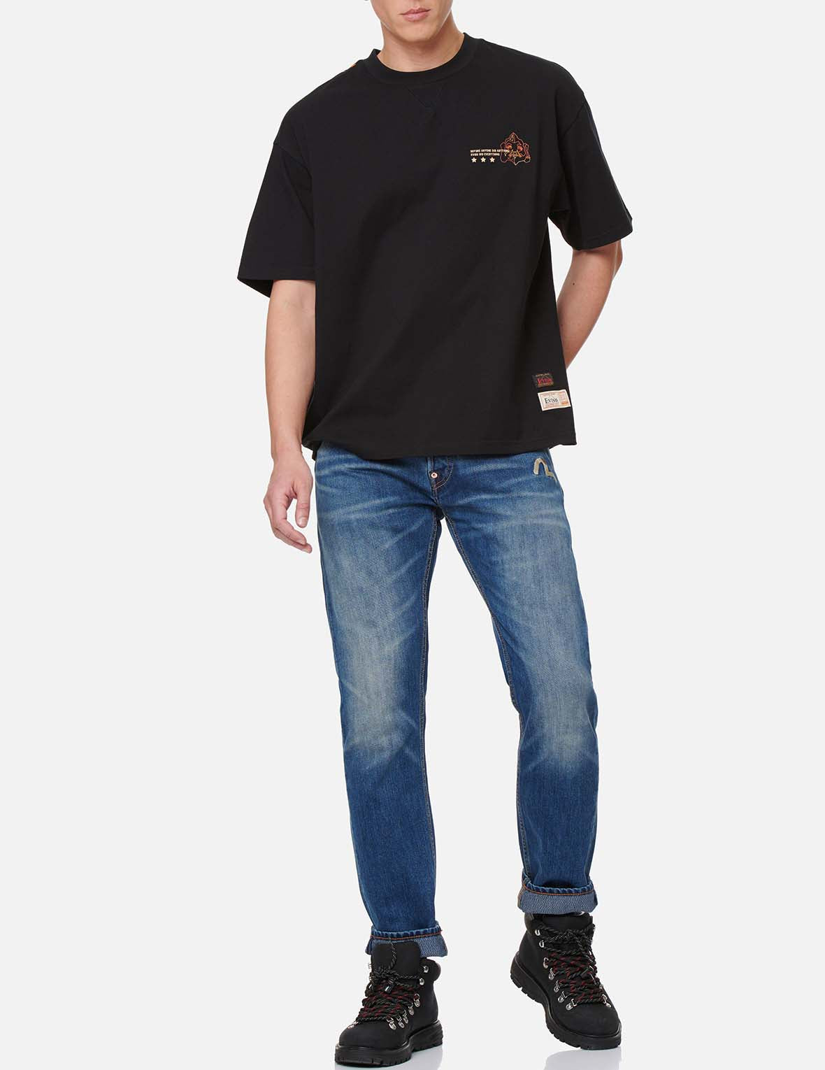 Outline Godhead Print T-Shirt