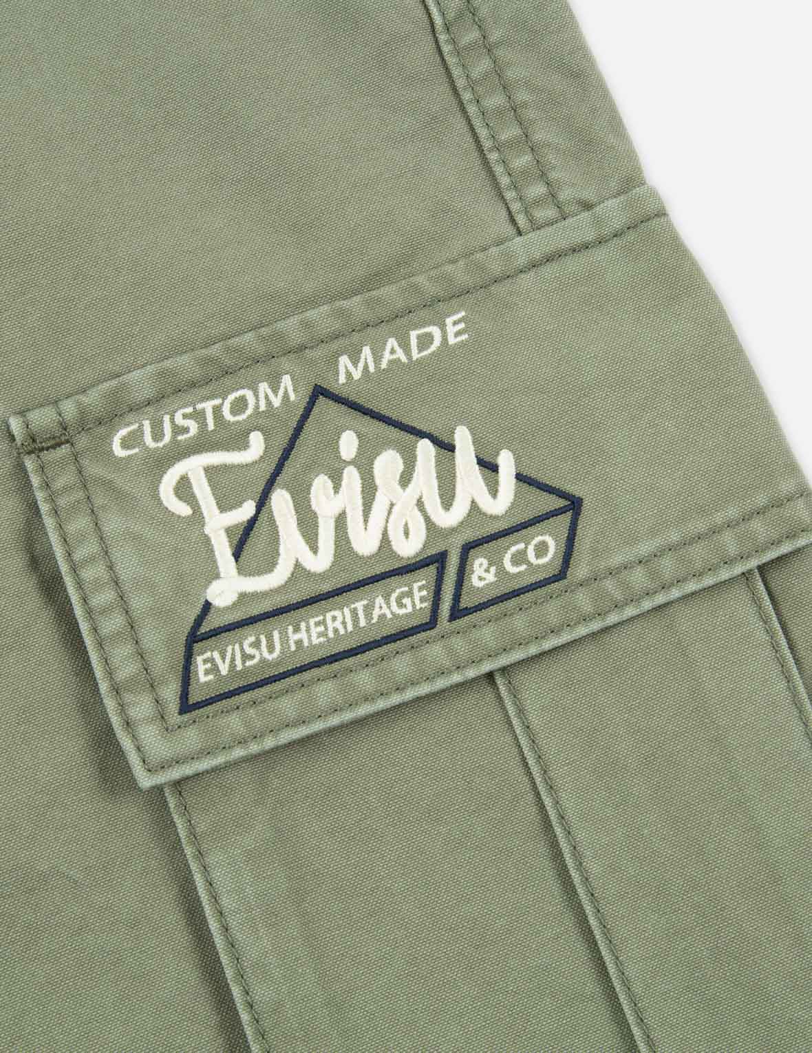 Godhead Embroidery Cargo Shorts