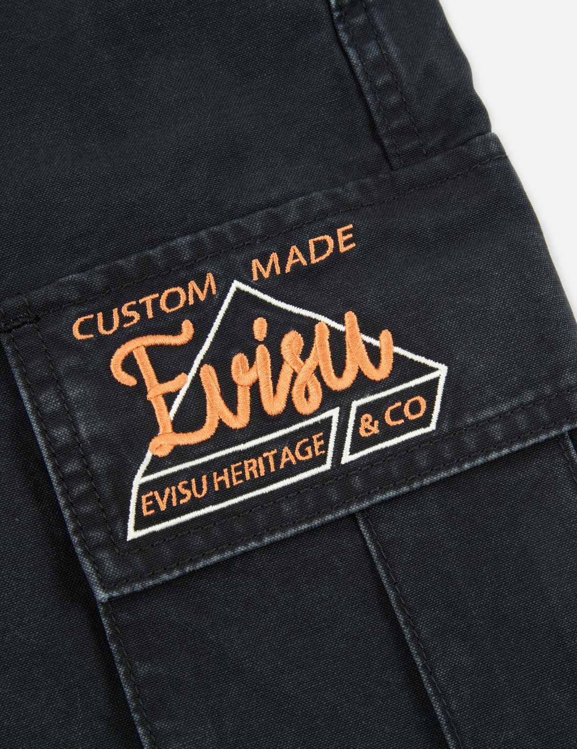 Godhead Embroidery Cargo Shorts