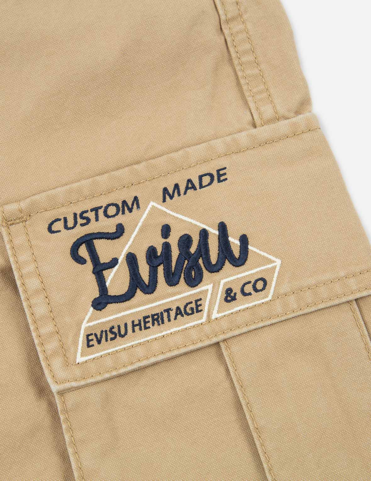 Godhead Embroidery Cargo Shorts