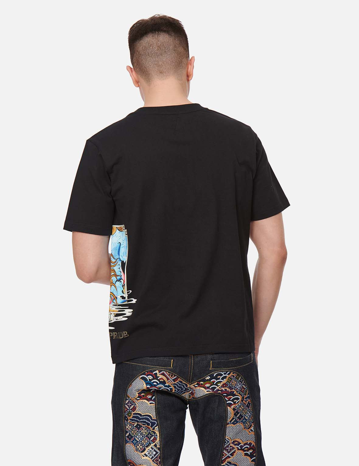 Komainu Painting Print T-Shirt