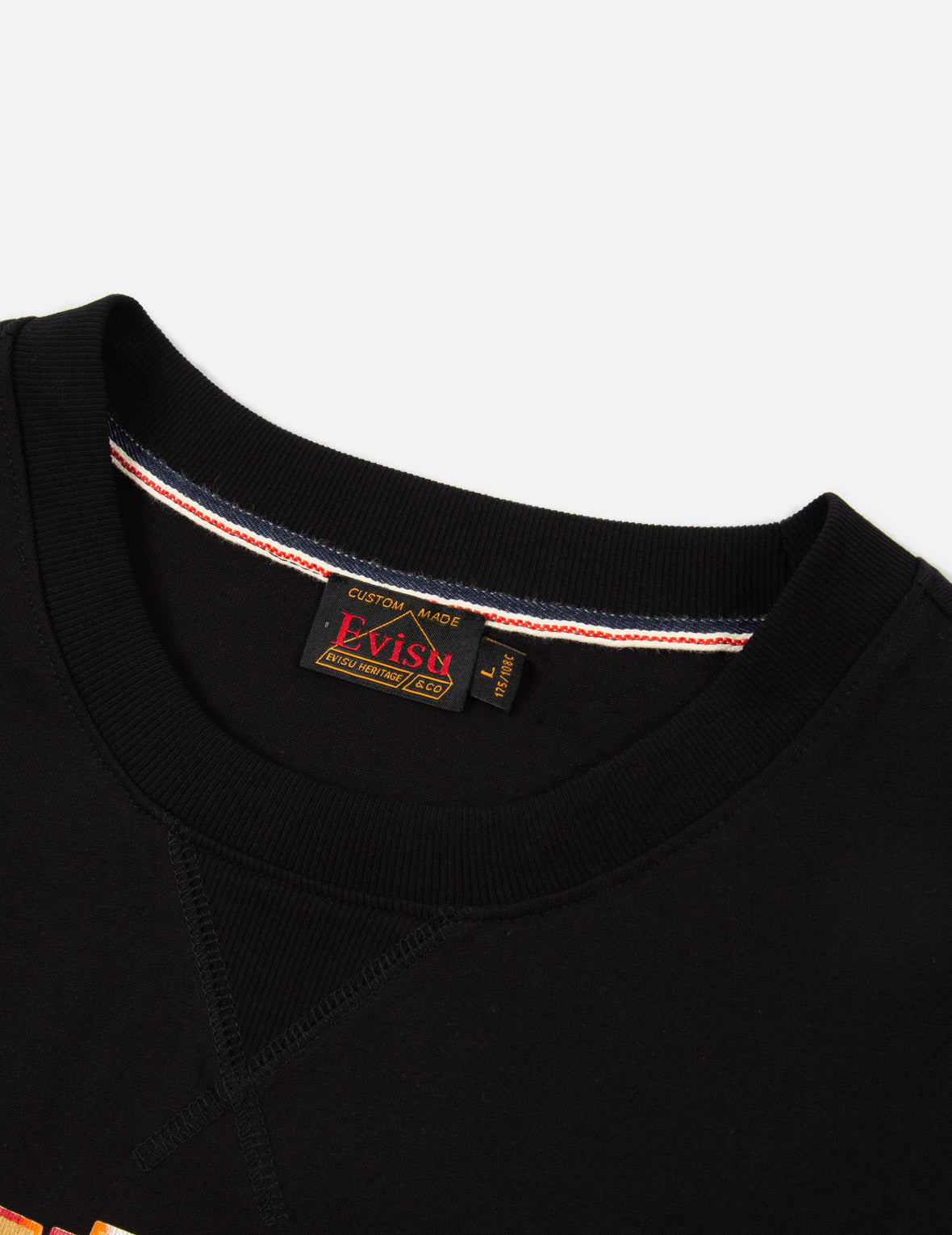 Sunset Gradated Kamon Print T-Shirt