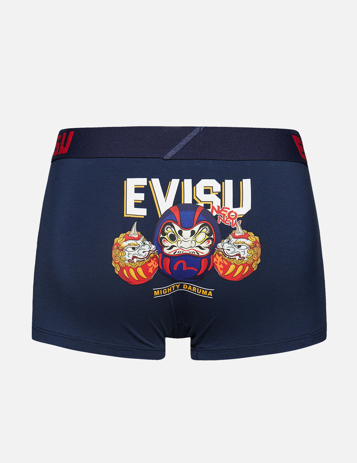 神社夥伴達磨印花平角內褲