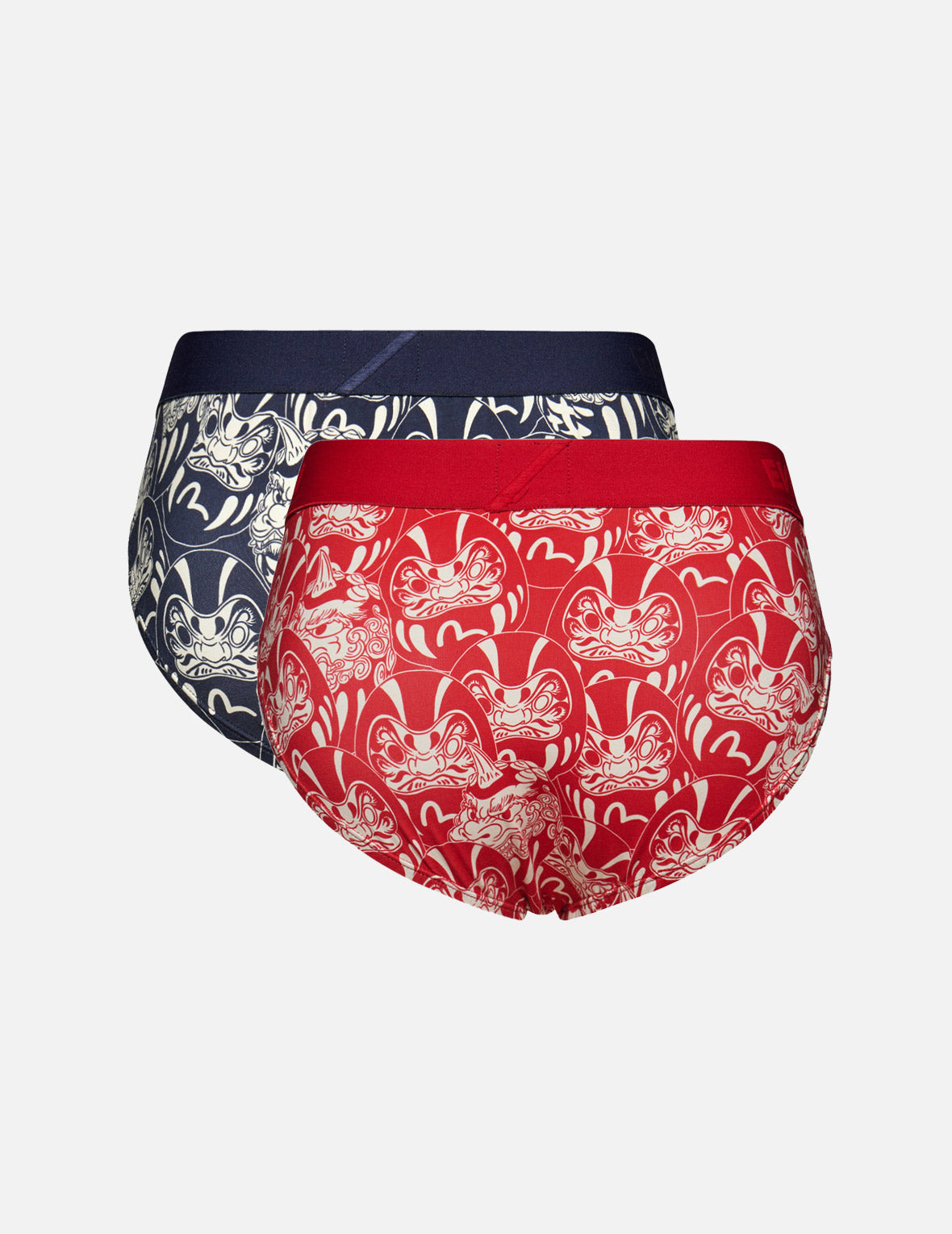 Two-Pack Allover Daruma Buddies Print Briefs