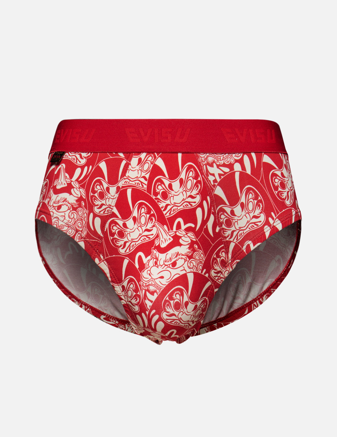 Two-Pack Allover Daruma Buddies Print Briefs
