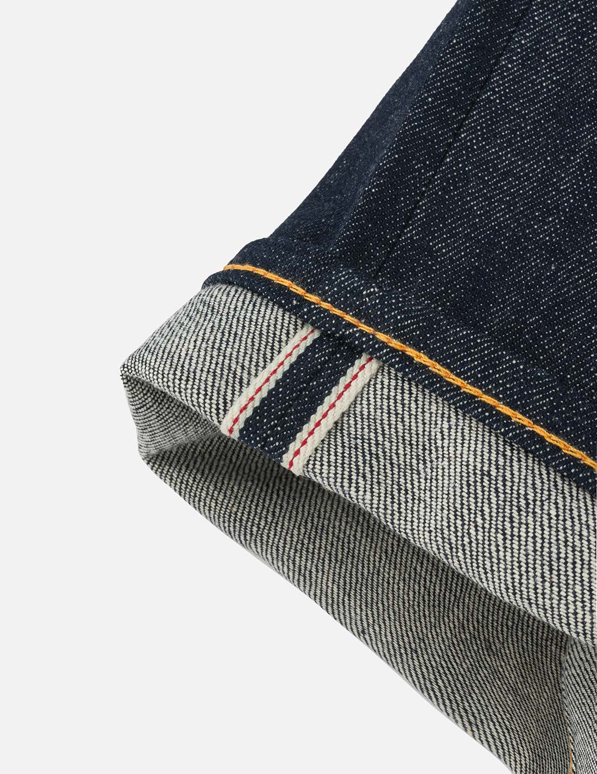 神獸白澤大M刺繡窄腳牛仔褲 #2017