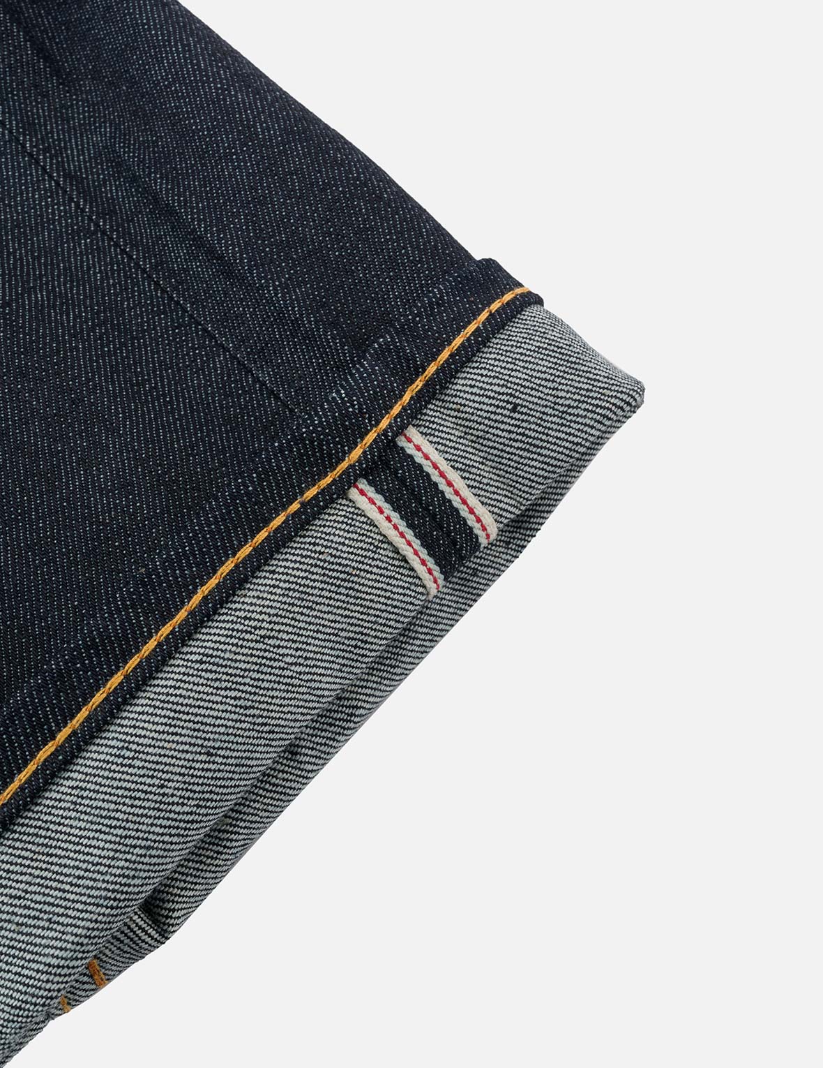 Bold Seagull Print Taper Fit Jeans #2017