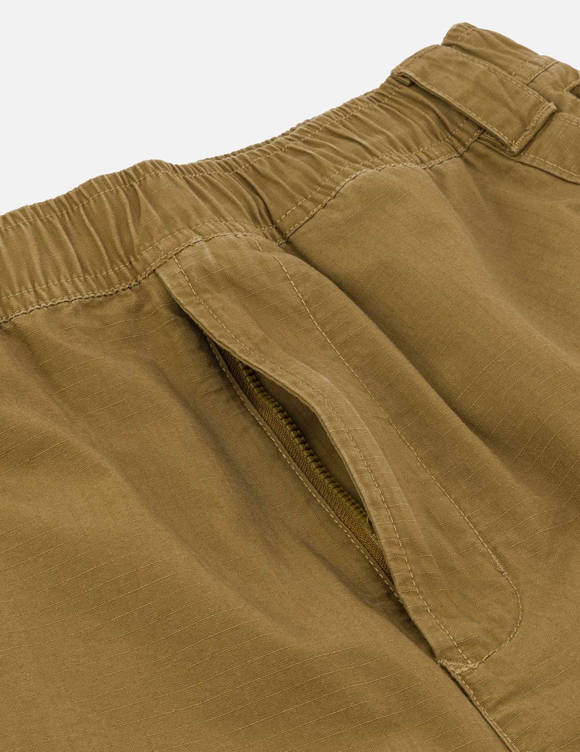 Kamon and "91" Appliqué Embroidery Regular Fit Cargo Shorts