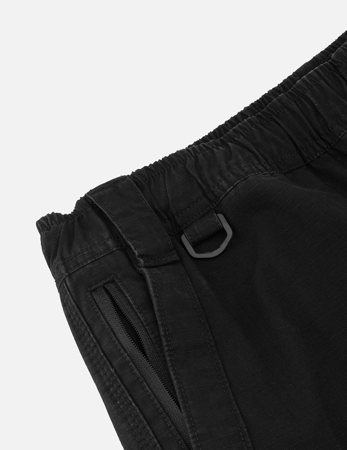 Kamon and "91" Appliqué Embroidery Regular Fit Cargo Shorts