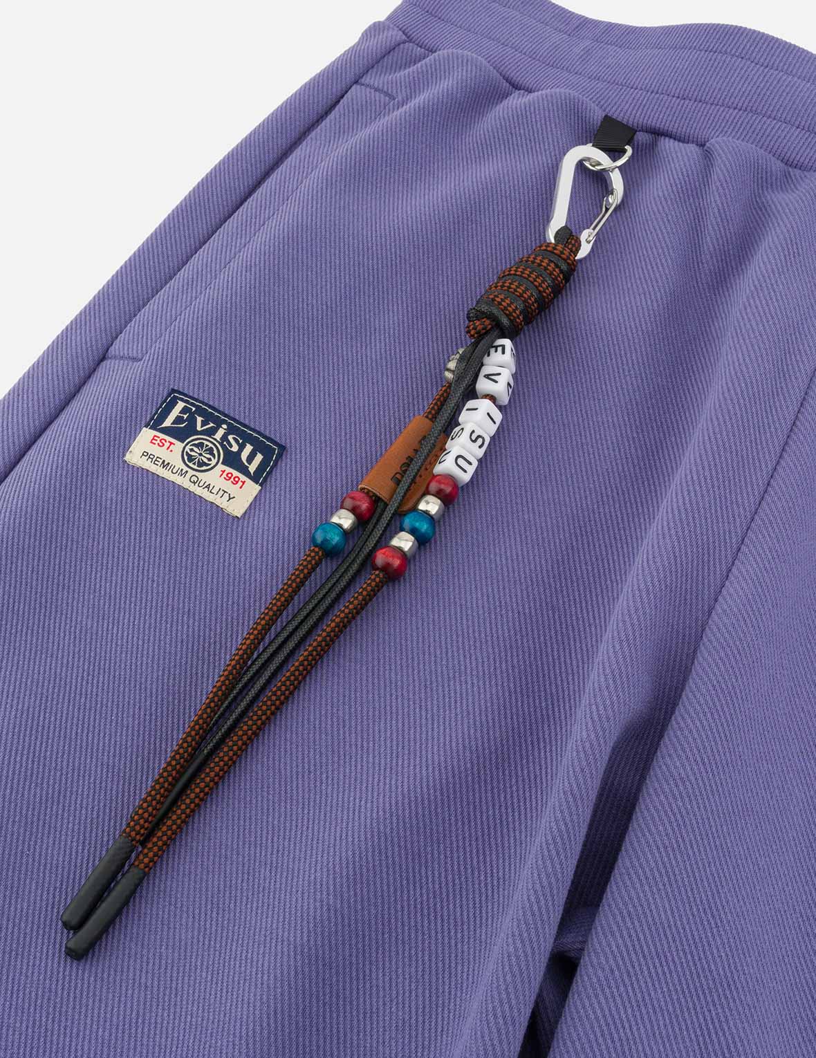 Totem Daruma Print Straight Fit Sweatpants