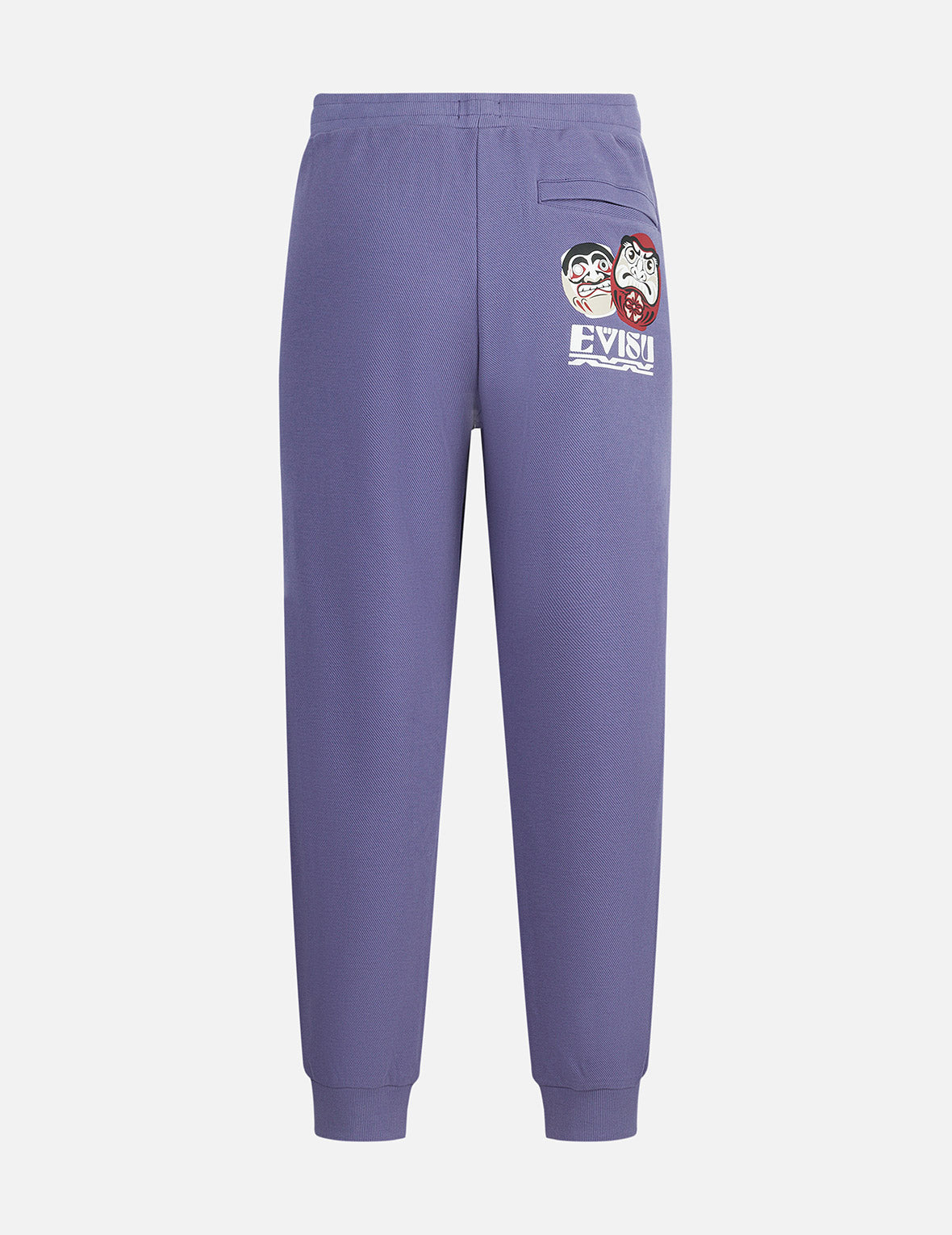 Totem Daruma Print Straight Fit Sweatpants