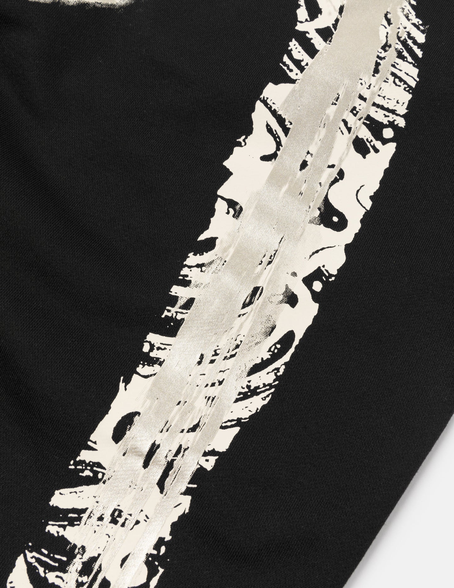 Artistic Brush Daicock Print Regular Fit Sweatshorts