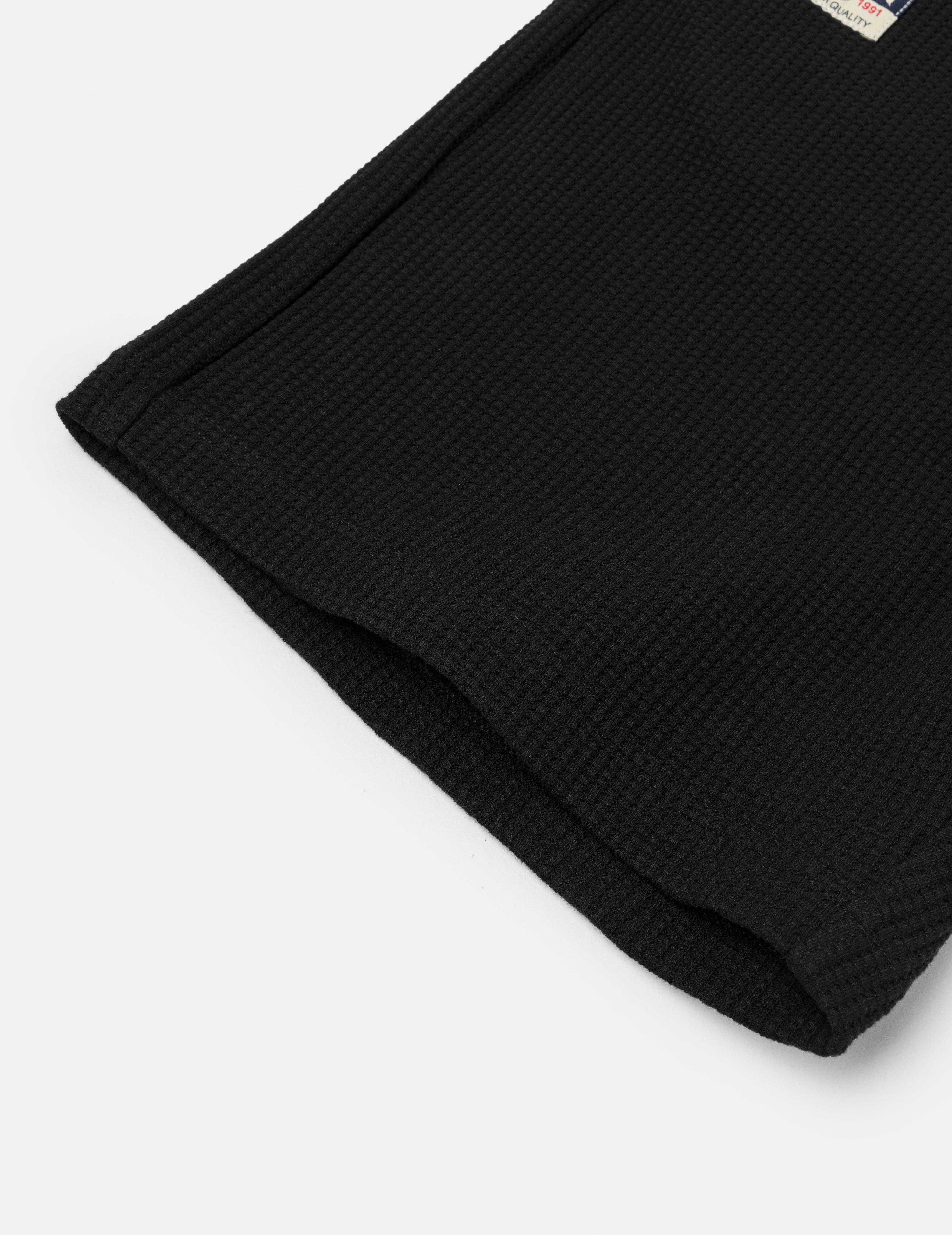 Seagull and Logo Embroidery Fashion Fit Waffle Sweatshorts